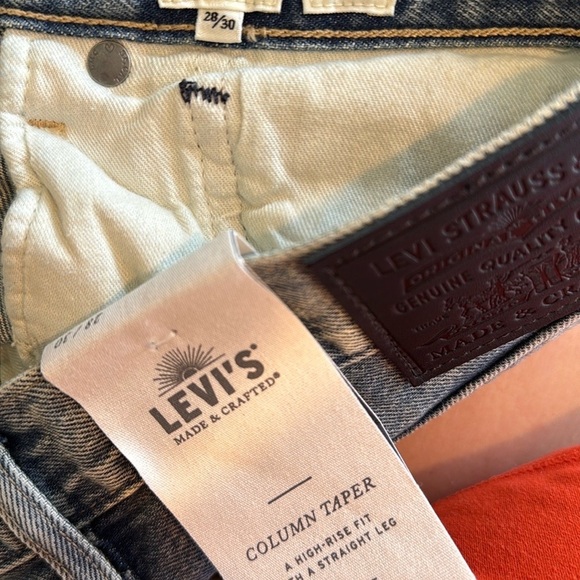 Levi's Made & Crafted Column Taper Jean sz 28 - Picture 5 of 7